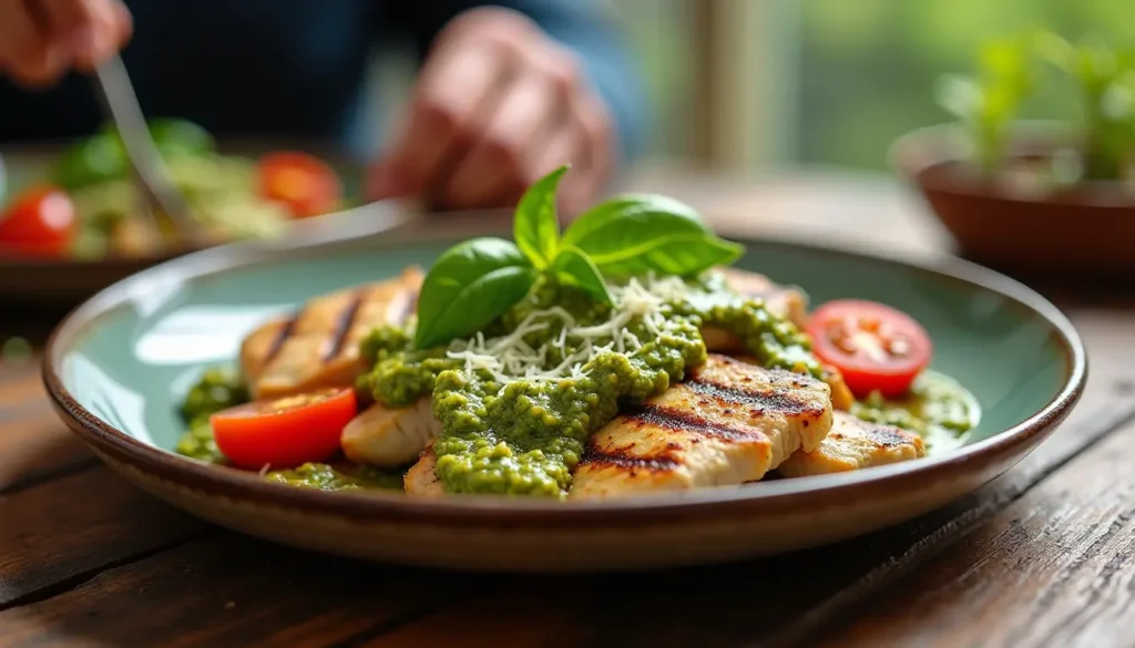 Chicken pesto