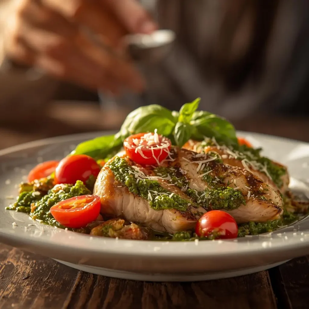 Chicken pesto