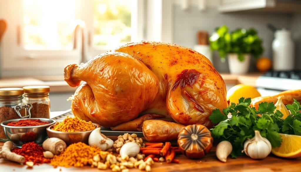 International Flavors for Baked Chicken Hindquarters