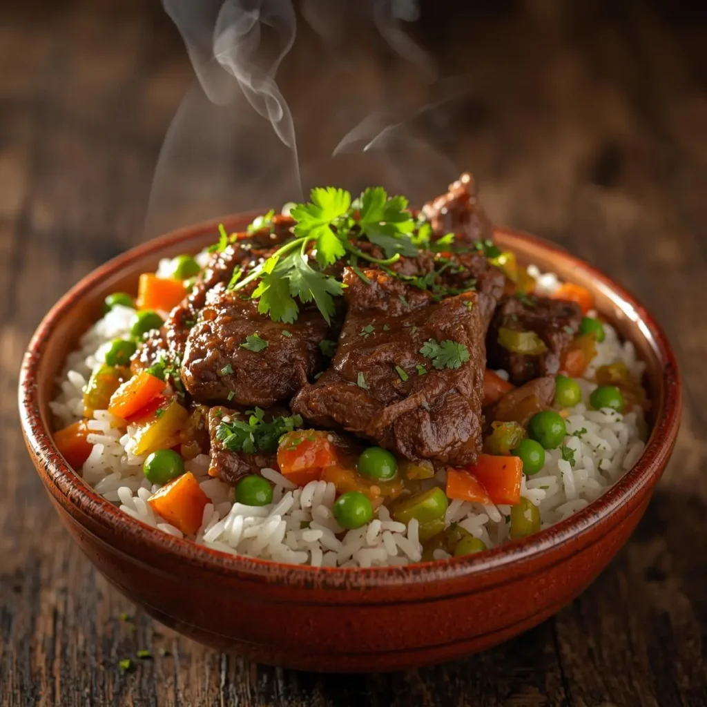 beef and rice recipes