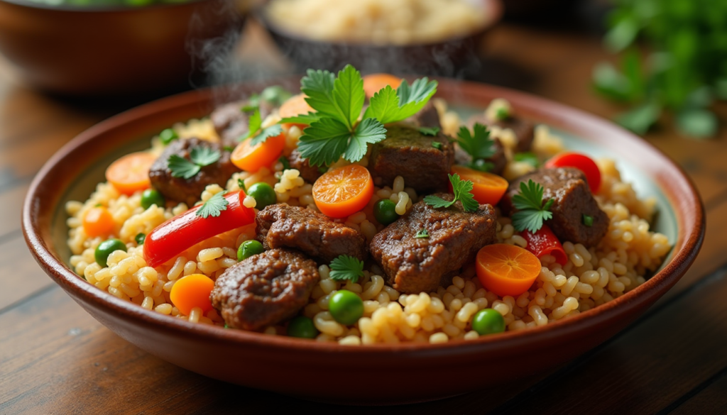 beef and rice recipes