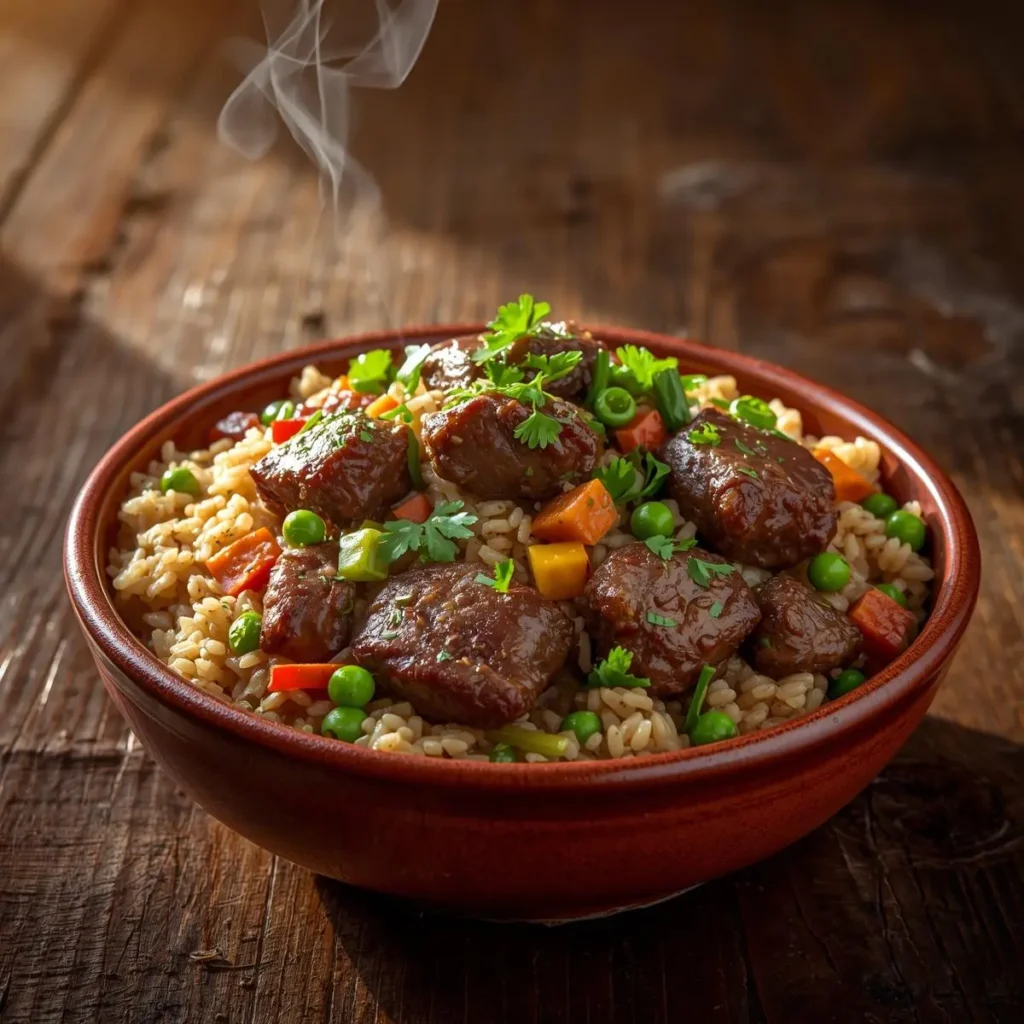 beef and rice recipes
