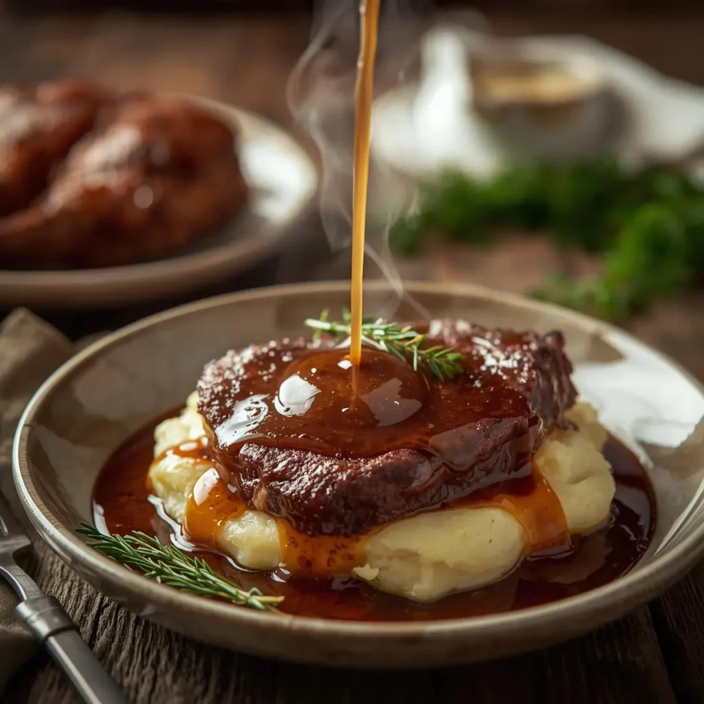 beef broth gravy