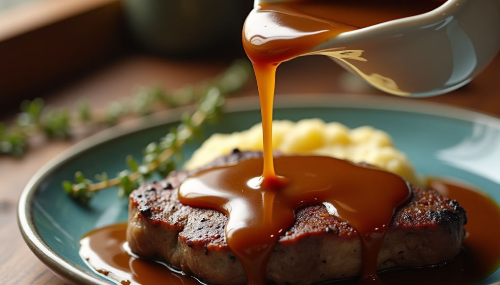 beef broth gravy