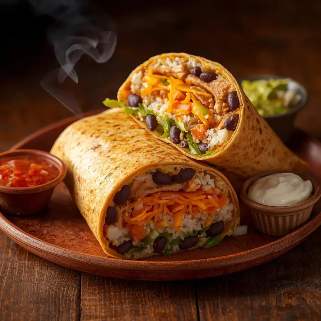 chicken burrito recipe