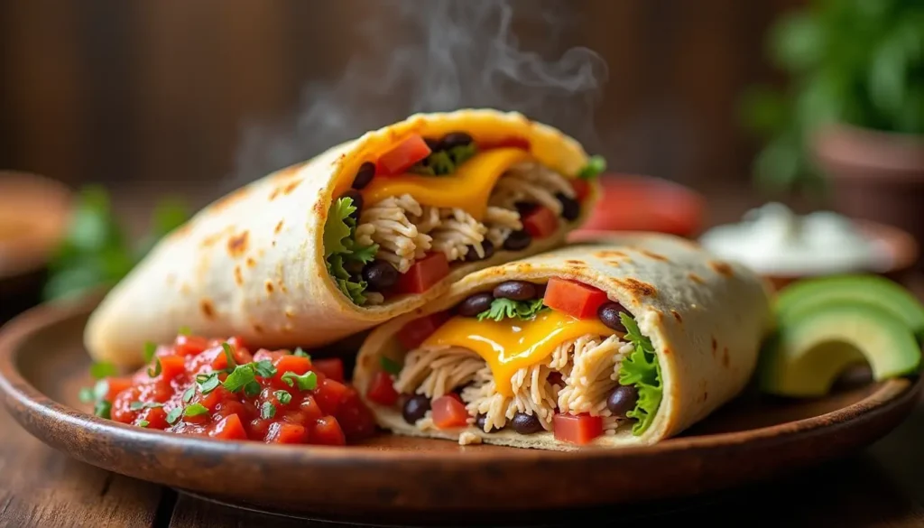 chicken burrito recipe