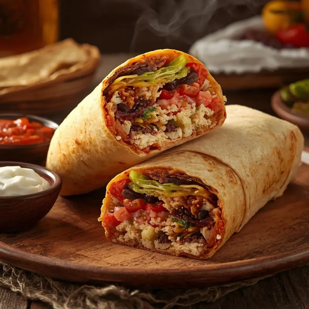 chicken burrito recipe
