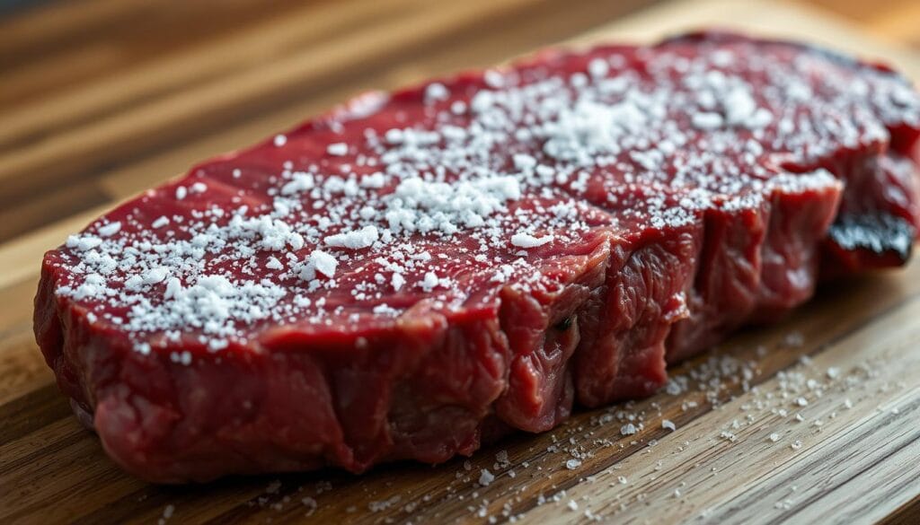 dry brining steak