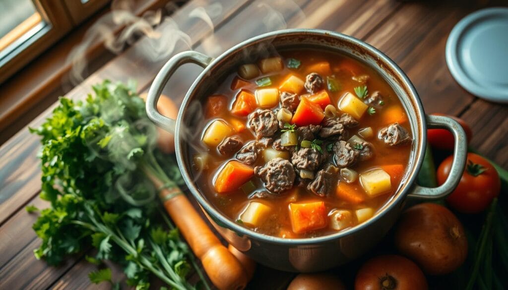 ground beef vegetable soup