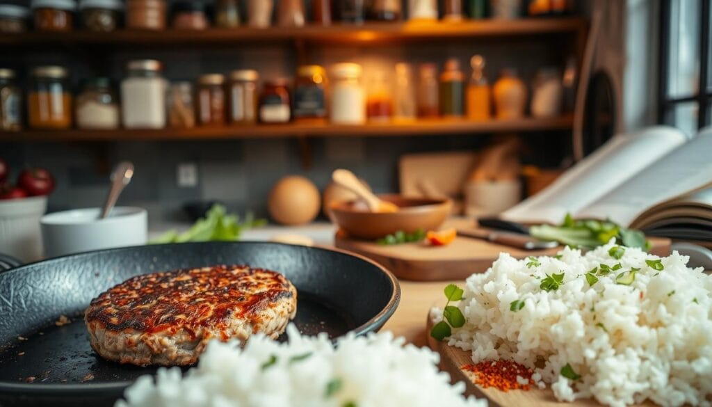hamburger and rice recipes