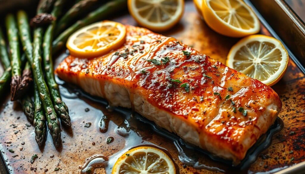 Broiled Salmon