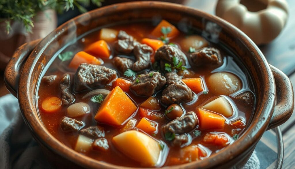 old fashioned vegetable beef soup recipe