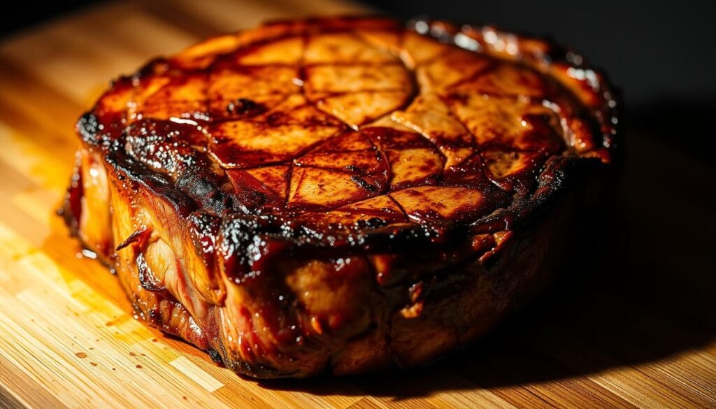 oven-finished ribeye steak