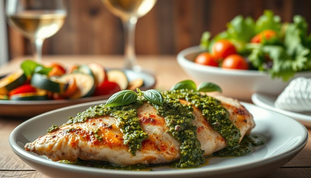 pesto chicken recipe