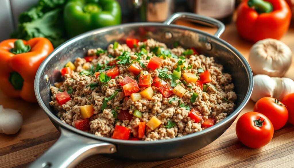 quick ground turkey skillet recipes