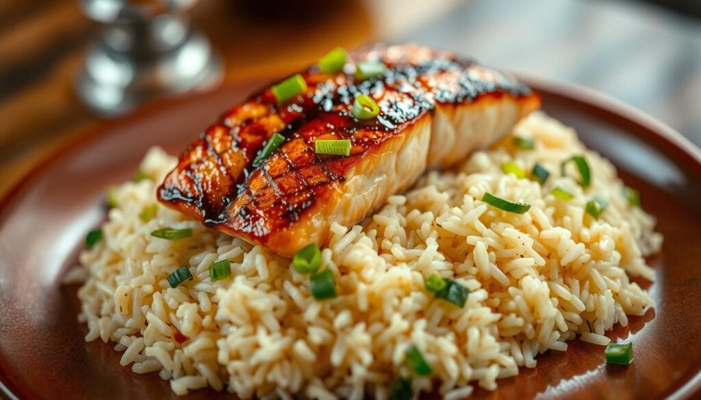 salmon and rice recipe