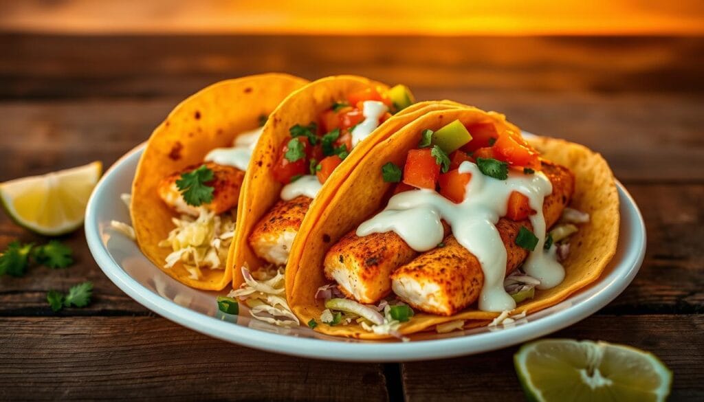salmon fish tacos