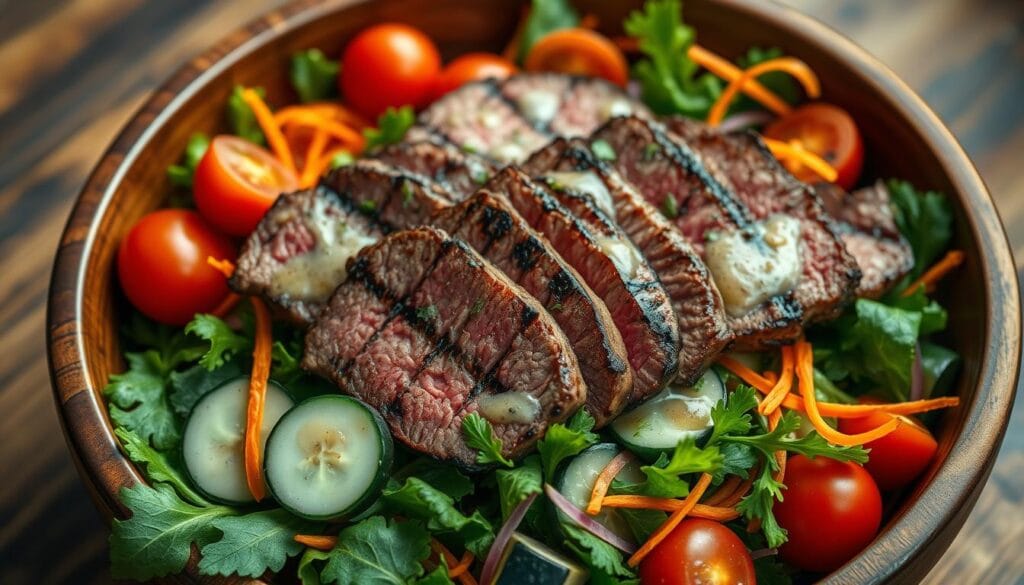 steak salad recipe