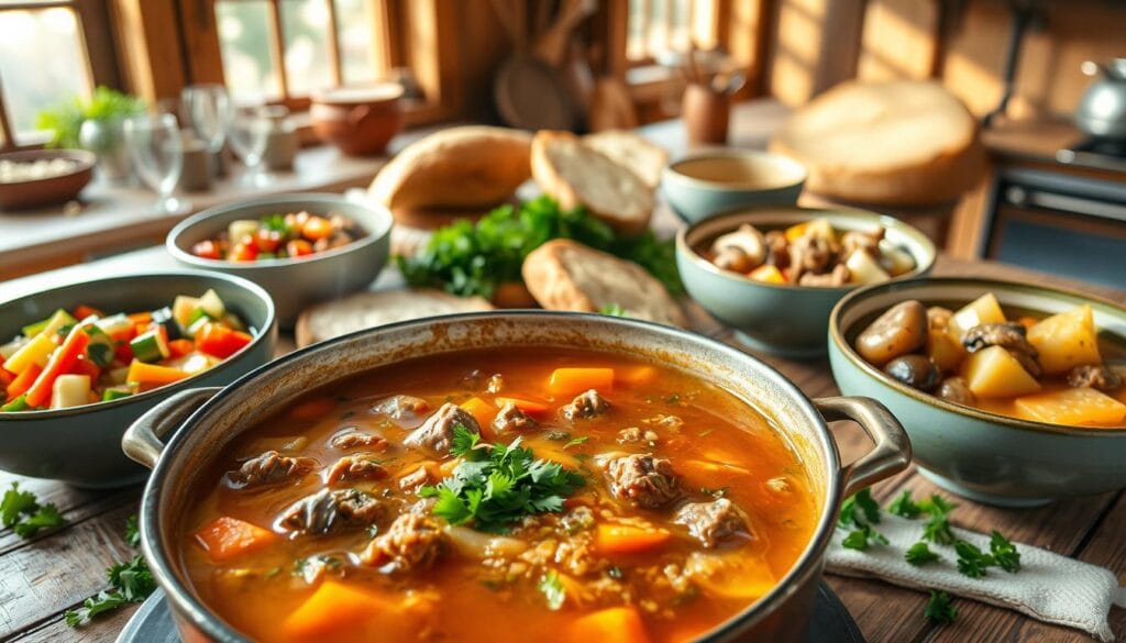 tasty ground beef vegetable soup variations