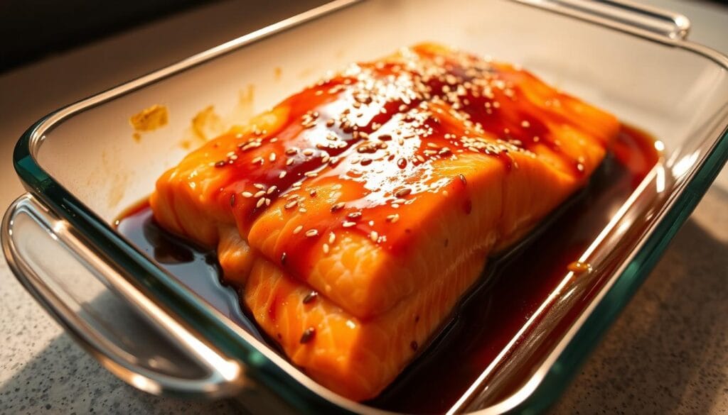 teriyaki salmon reheating