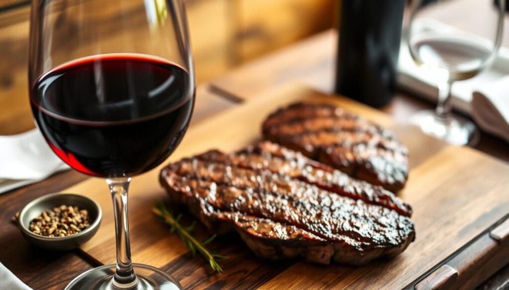 wine pairing for New York Strip Steak
