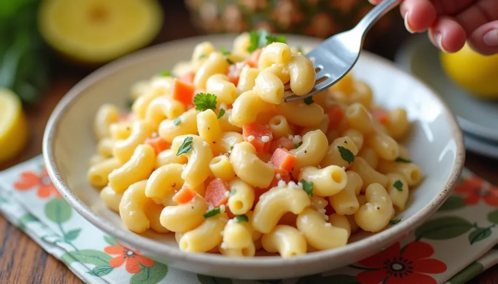 Hawaiian macaroni salad