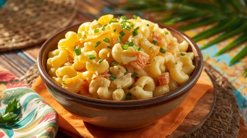 Hawaiian macaroni salad