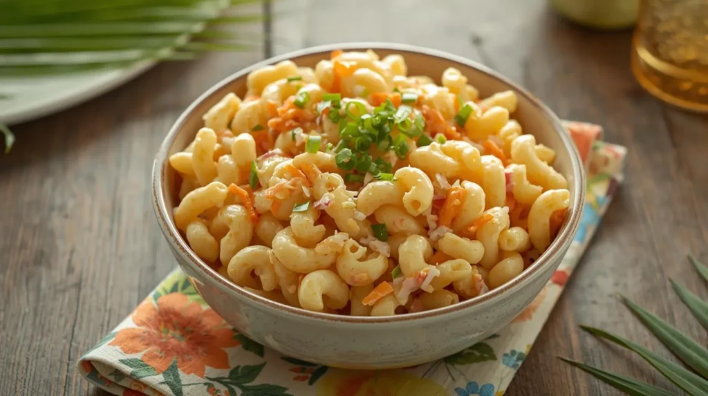 Hawaiian macaroni salad