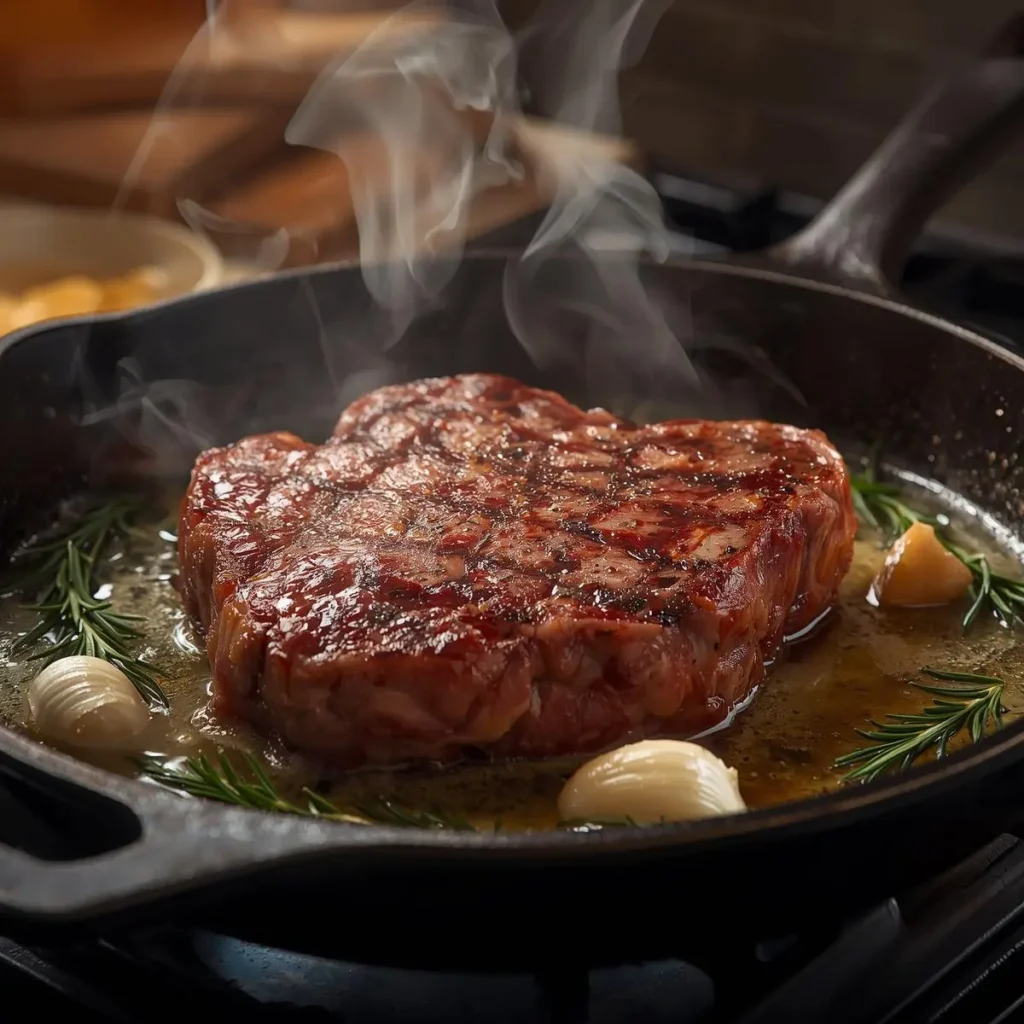 Steak on the Stove