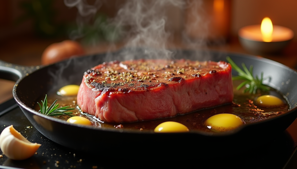 Steak on the Stove