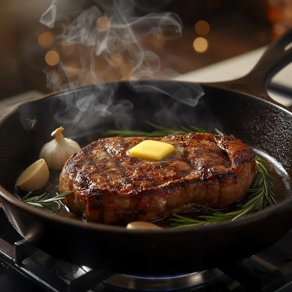 Steak on the Stove