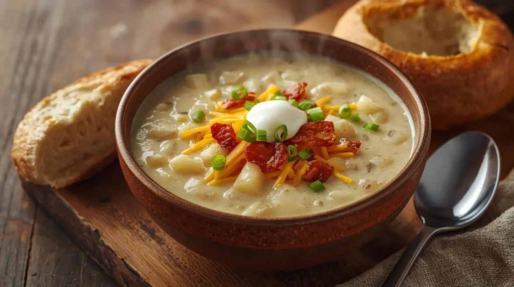 baked potato soup recipe