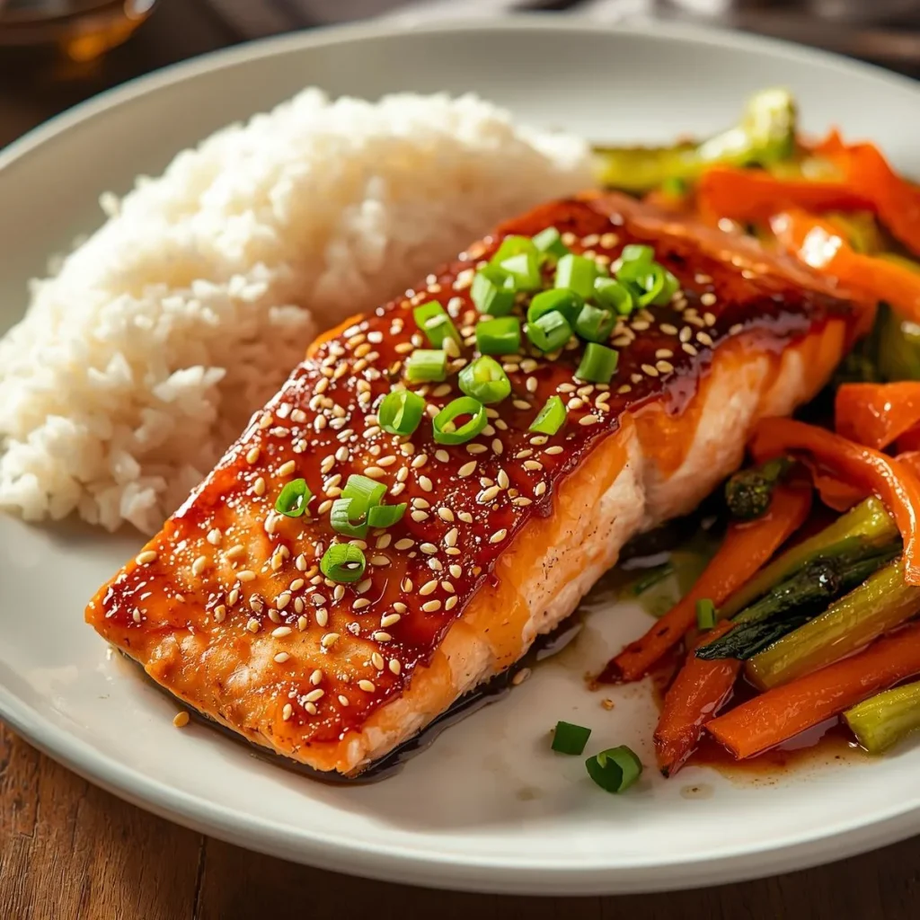 baked teriyaki salmon
