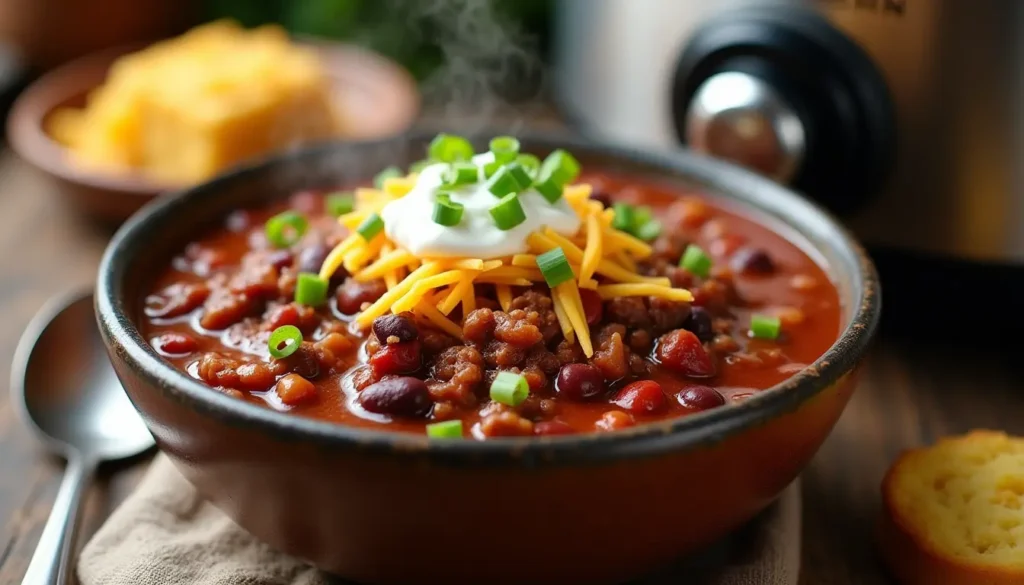 chili recipe crockpot