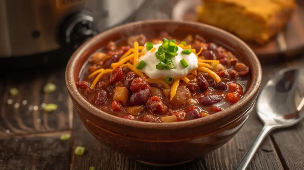 chili recipe crockpot