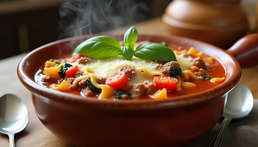 lasagna soup recipe