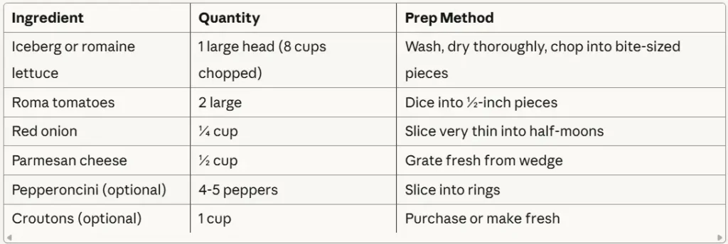 pasta house salad recipe
