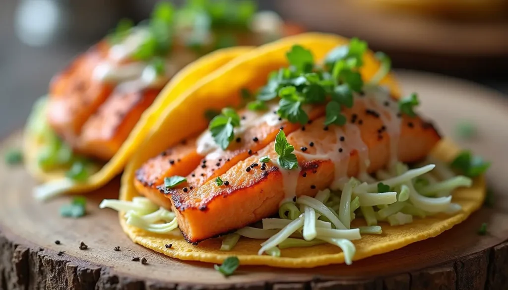 salmon fish taco recipe