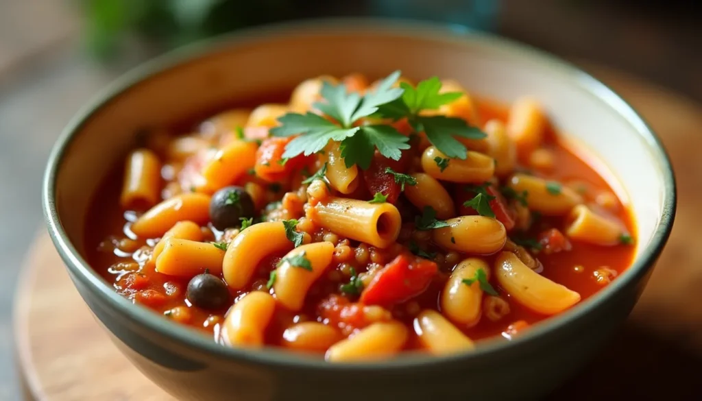 traditional italian pasta fagioli recipe