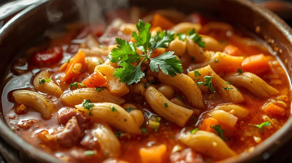traditional italian pasta fagioli recipe