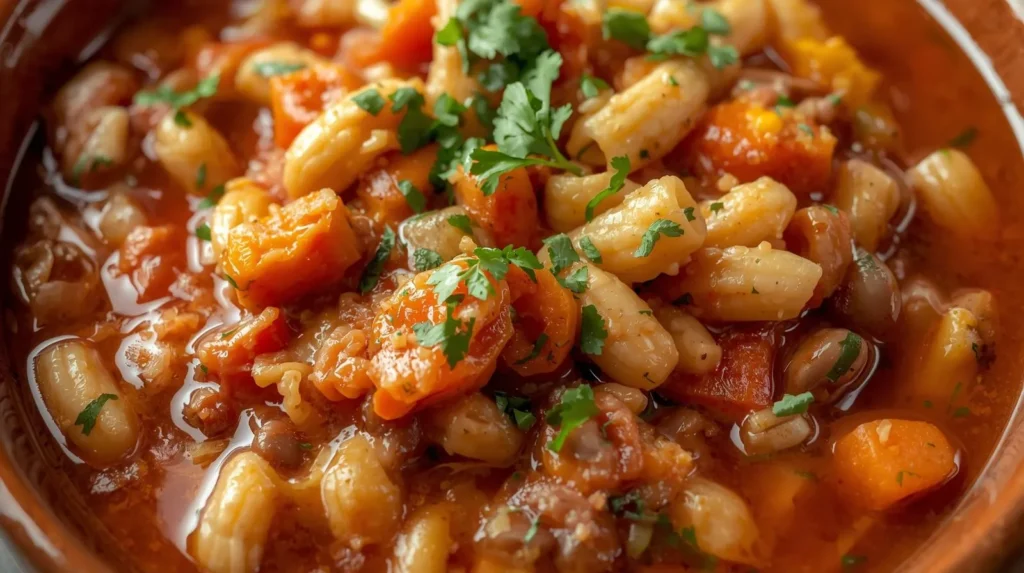 traditional italian pasta fagioli recipe