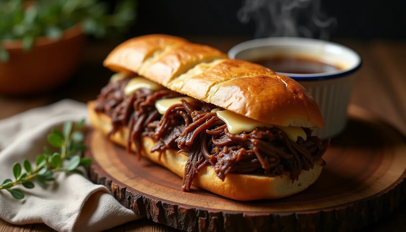 french dip recipe slow cooker
