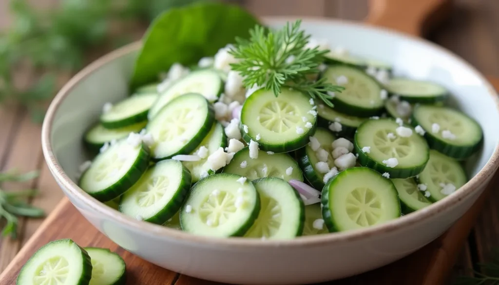 german cucumber salad recipe