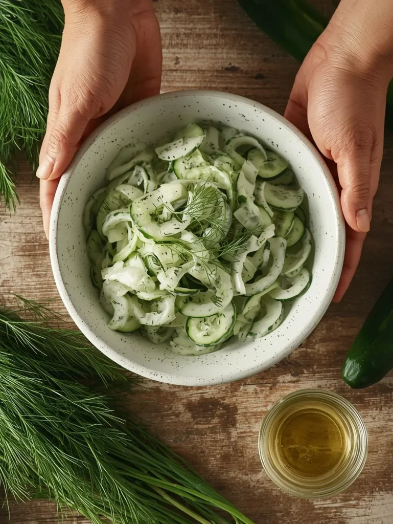 german cucumber salad recipe