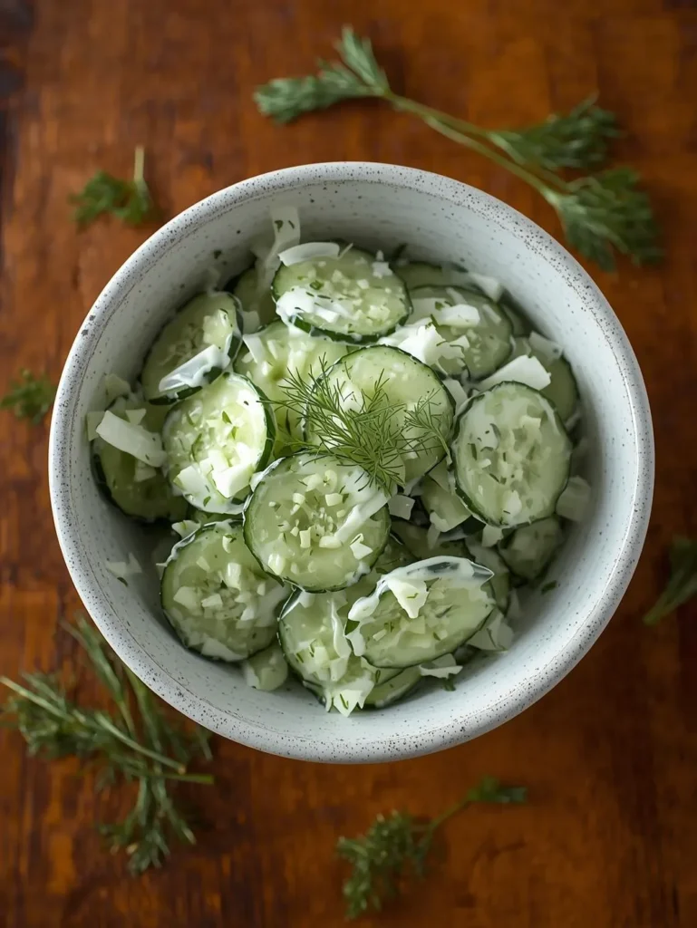 german cucumber salad recipe