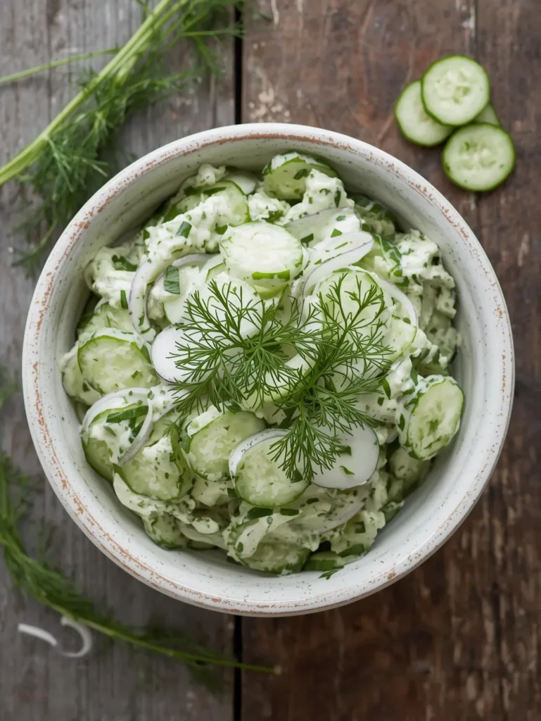 german cucumber salad recipe